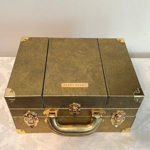 Bobbi Brown Gold Make-Up Case / Trunk